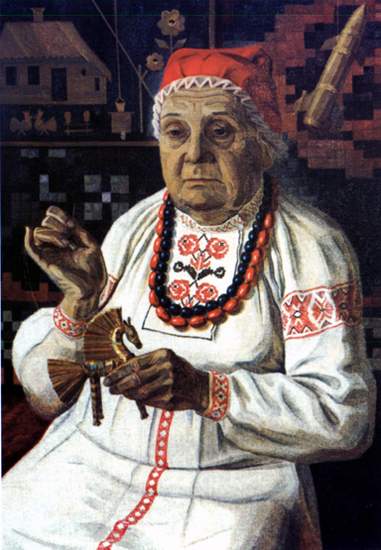 Народный мастер В. И. Гаврилюк