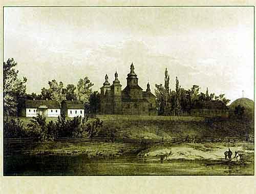 Базыльянскі манастыр ў прадмесці Лешча (г. Пінск)