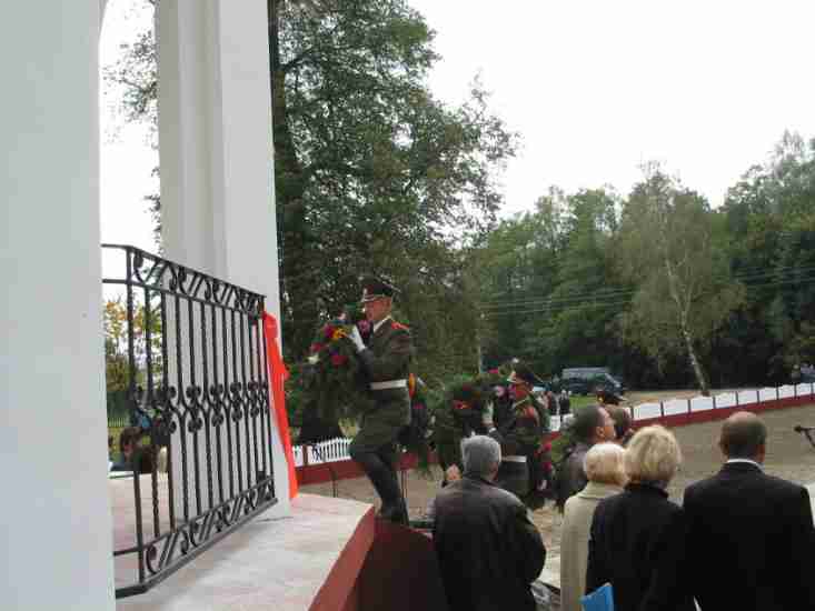 Открытие усадьбы Тадеуша Костюшко