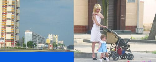 Благоустроенные улицы и площади Бреста