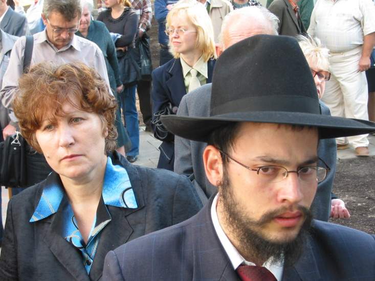 Участники торжества памяти Менахема Бегина