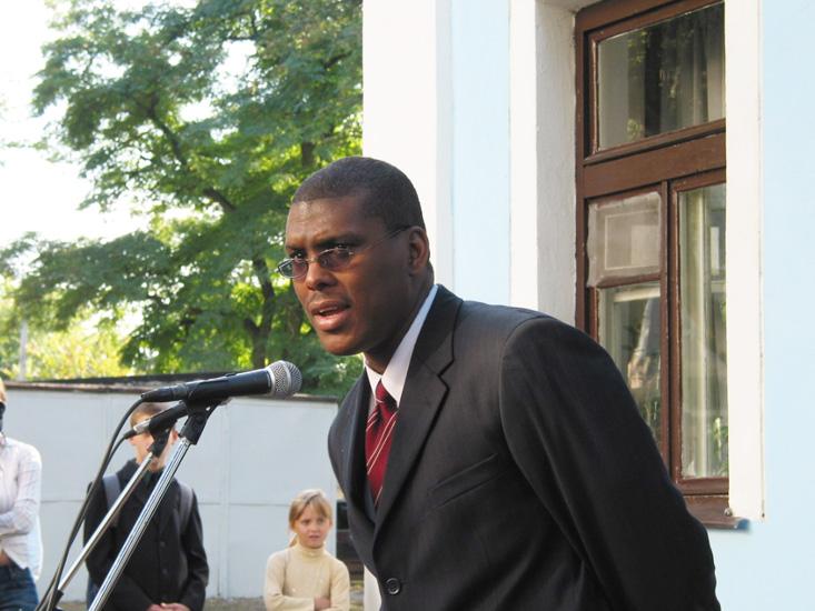 Представитель американского посольства на церемонии памяти Менахема Бегина