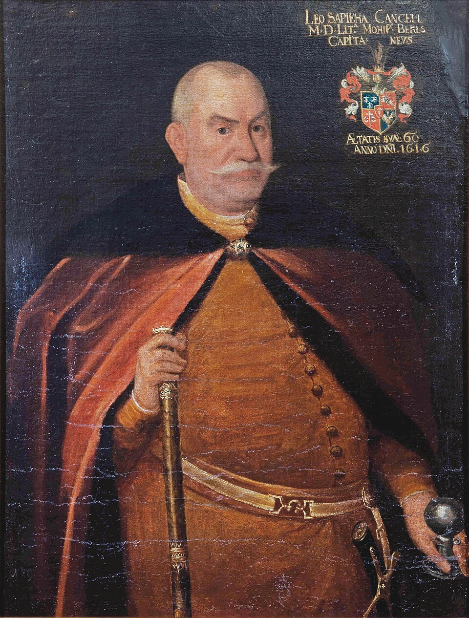 Лев Сапега на портрете 1616 года
