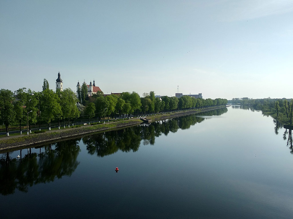 река Пина в Пинске